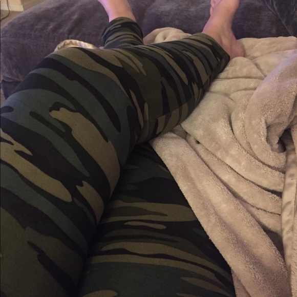 Regular & plus camouflage leggings - Picture 4 of 4